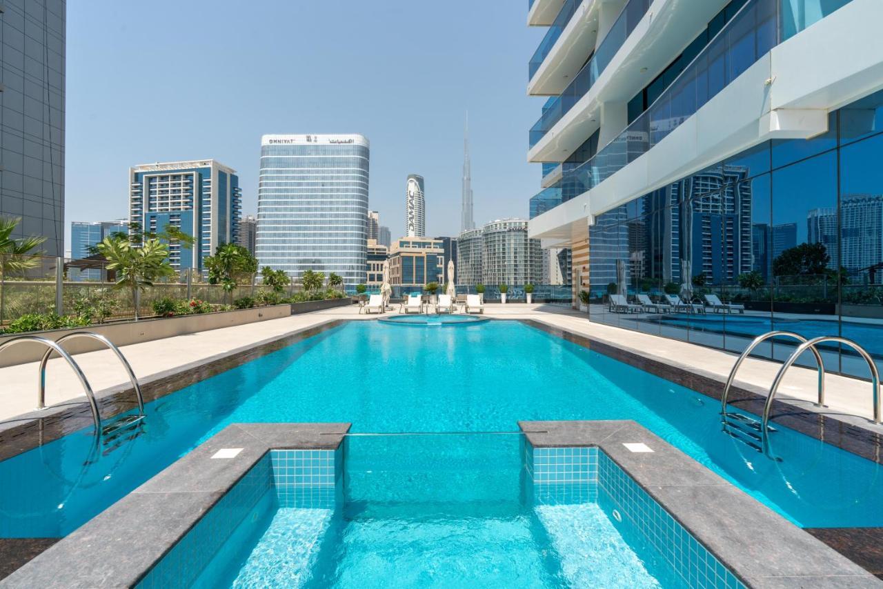 Exclusive Globalstay Apartments In Business Bay Free Parking & More! ดูไบ ภายนอก รูปภาพ