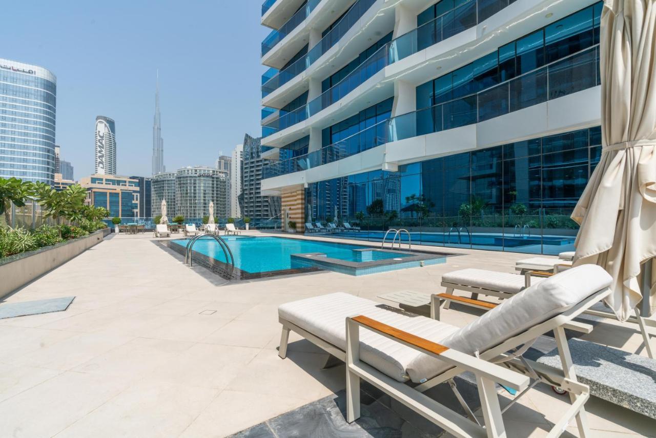 Exclusive Globalstay Apartments In Business Bay Free Parking & More! ดูไบ ภายนอก รูปภาพ