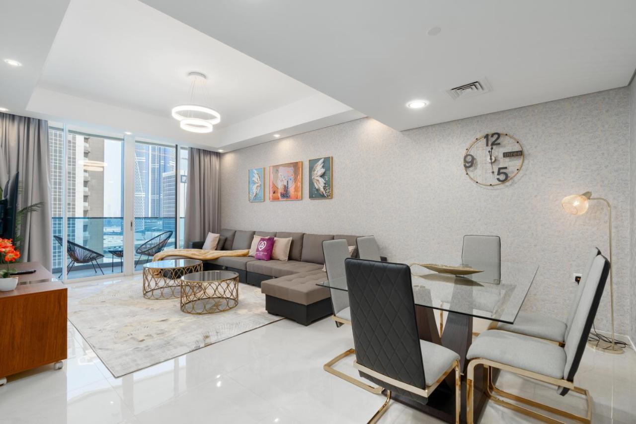 Exclusive Globalstay Apartments In Business Bay Free Parking & More! ดูไบ ภายนอก รูปภาพ